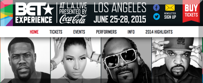 BET AWARDS TICKETS 2015 EXPERIENCE LA LIVE