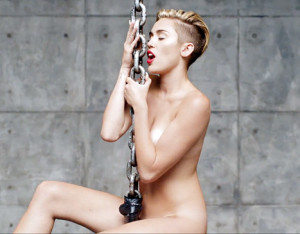 Miley Cyrus Wrecking Ball Video Explicit