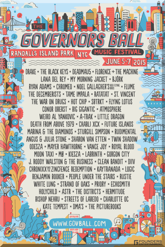  Governors Ball Music Festival 2015 NYC