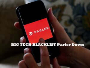 Trumps BIG TECH BLACK LIST Parler Down