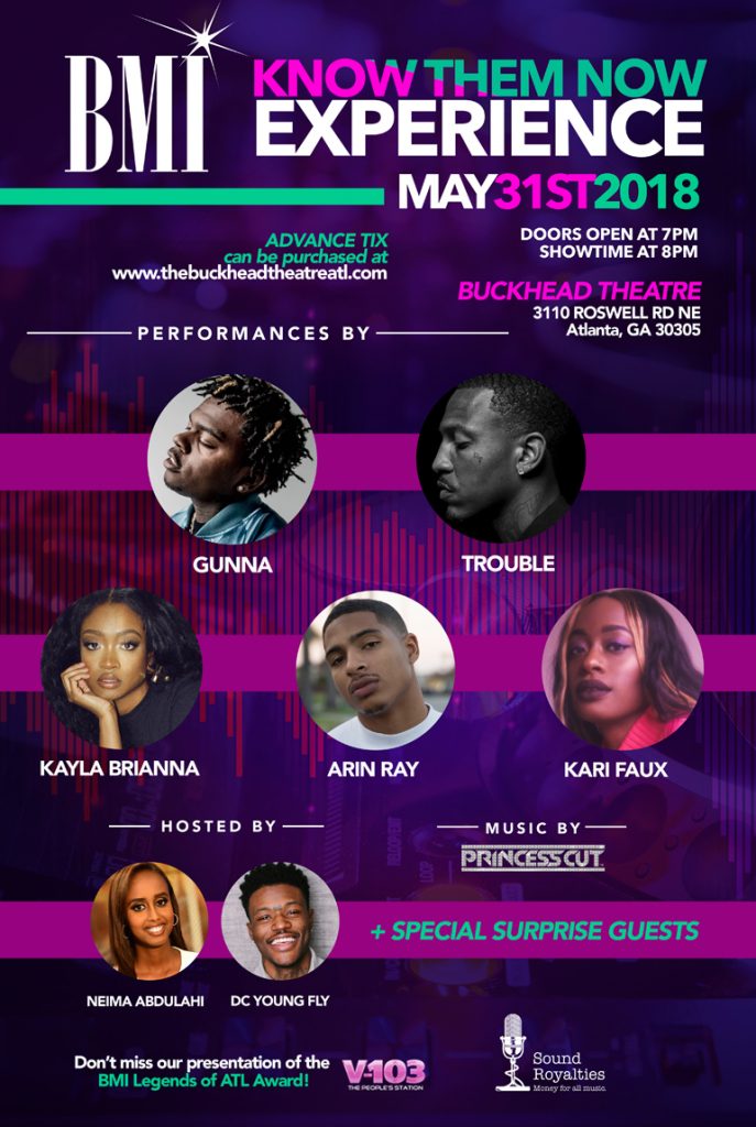 BMI Know Them Now Experience Atlanta 2018