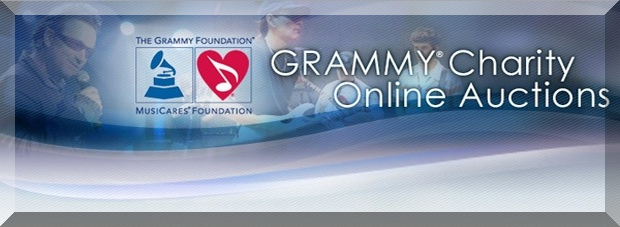 GRAMMY CHARITY ONLINE SIGNED MUSIC MEMORABILIA AUCTION