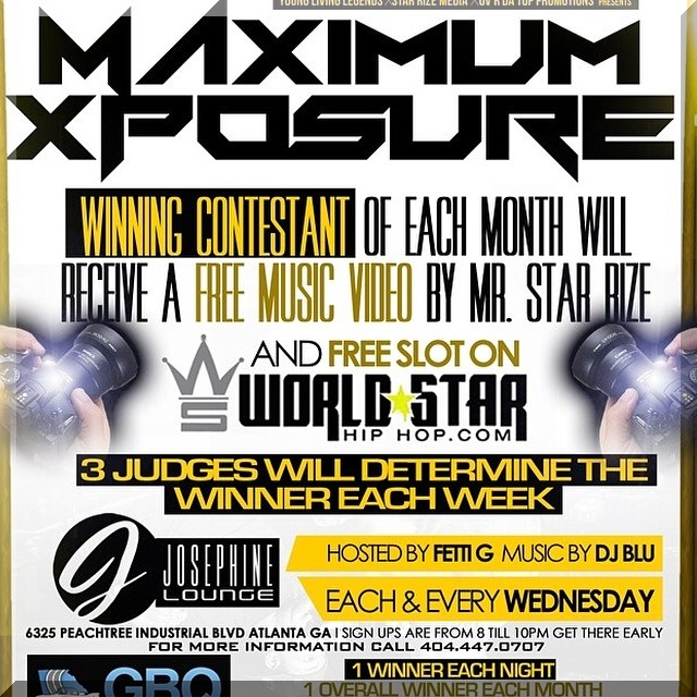 Lady Shack Over DaTop Promotions MAXIMUM EXPOSURE ARTIST SHOWCASE